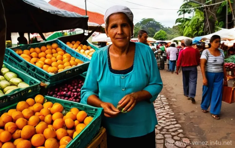 베네수엘라에서 외국인을 위한 커뮤니티 - **Prompt 1: A vibrant community gathering in Caracas** "A diverse group of people, appearing to ...